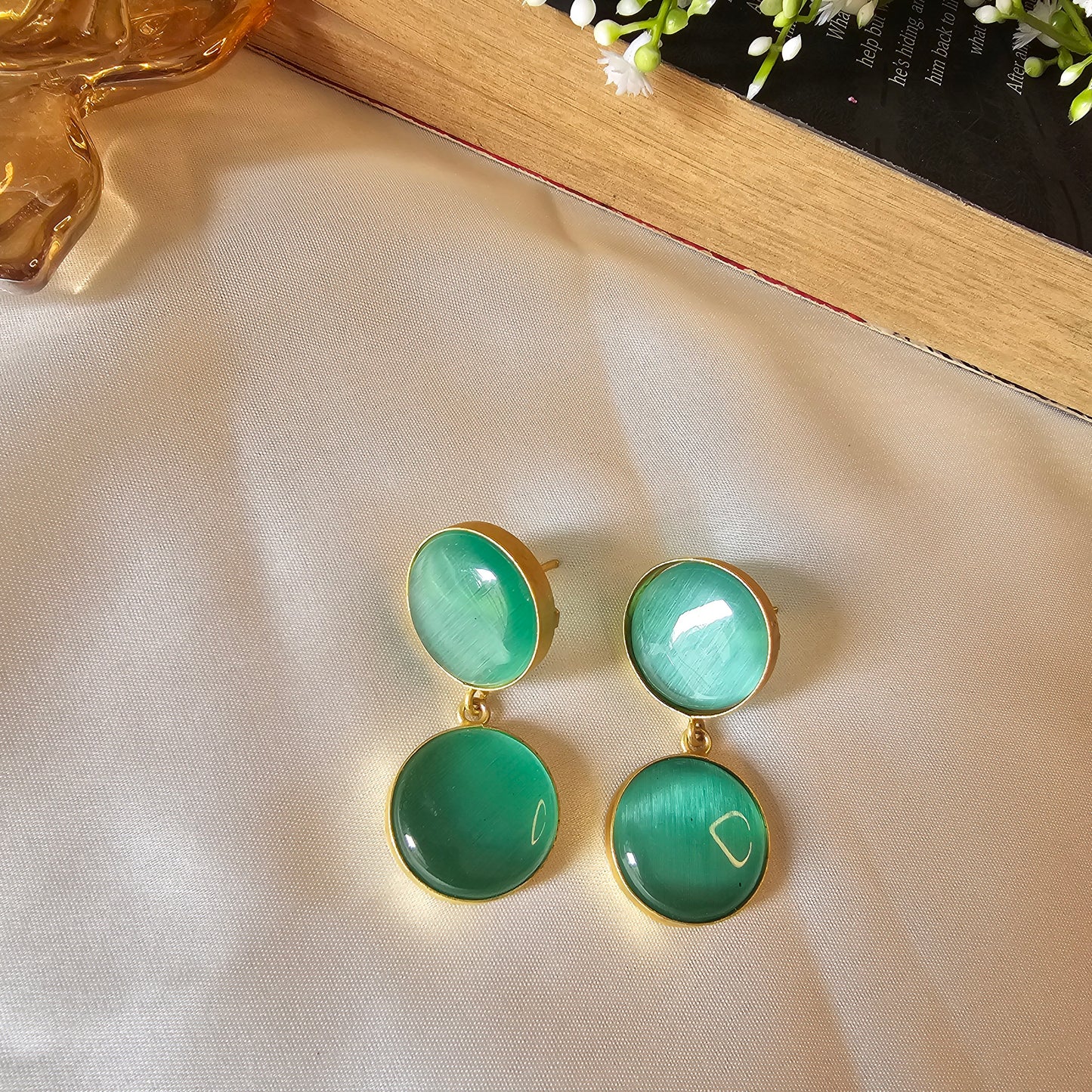 Wade Monalisa Ocean Blue Earrings